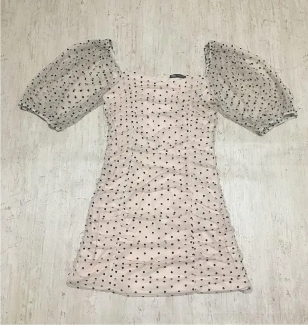 ZARA Polka Dot Dress - Image 4