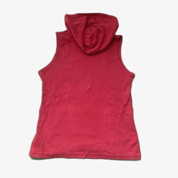 USC Vintage 90s Y2K Sleeveless Hoodie Tank Top Hooded Tee Women’s M Retro - Image 5