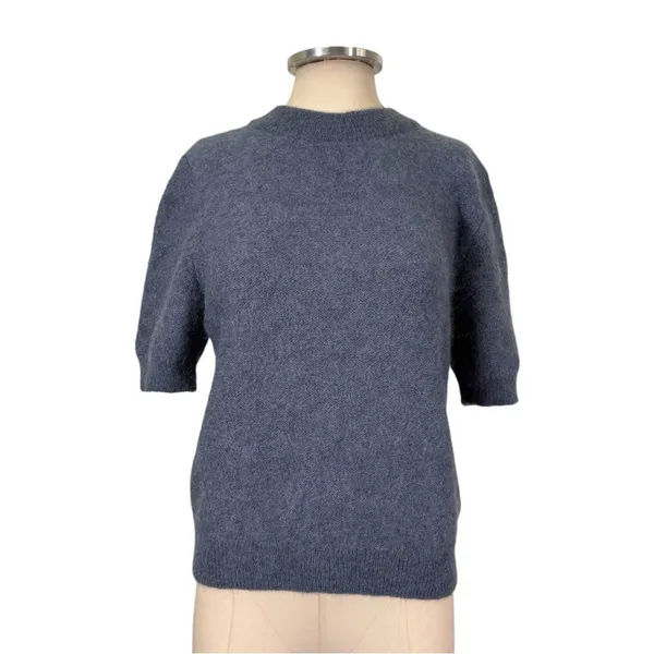 H&M Mohair Wool Blend Crew Neck Sweater Size Small - Image 2