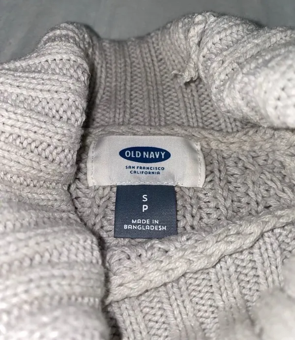 Turtle neck sweater Gray - Image 5