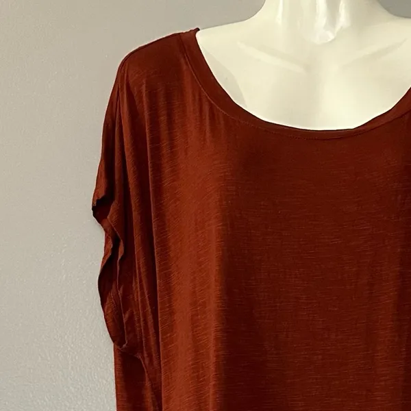 Maurices 24/7 Fairhaven Tee in Cabo Brown Sz XXL - Image 3
