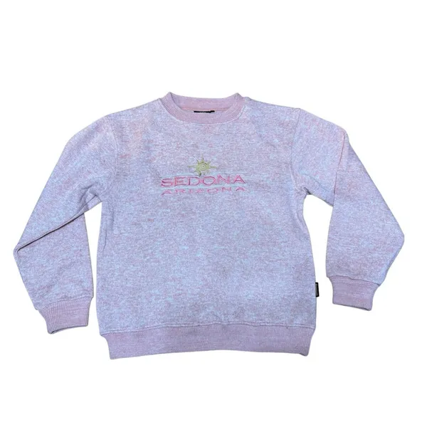 Renegade Club‎ Heathered Pink Sedona Arizona Souvenir Sweatshirt Sz M - Image 5