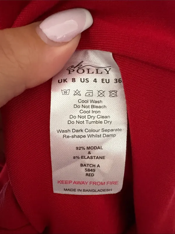 Oh Polly Dolcezza Sweetheart Neckline Maxi Dress Red Size 4 - Image 10