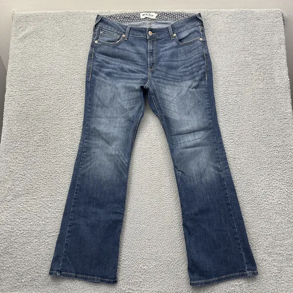 Ariat R.E.A.L. Perfect Rise Rosa Bootcut Jeans Western Rodeo Women's 34R x 32 - Image 2