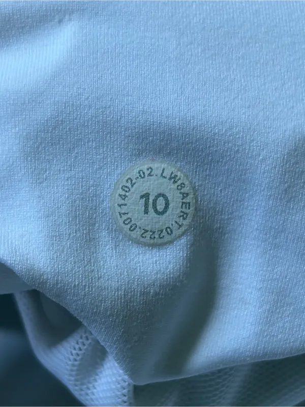 Lululemon women’s active court rival high rise white wear tennis skirt size 10 - Image 5