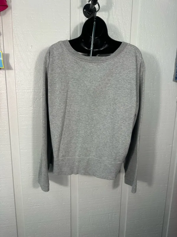 J. Jill Gray Cardigan Button Down Sweater Size XL EUC - Image 5