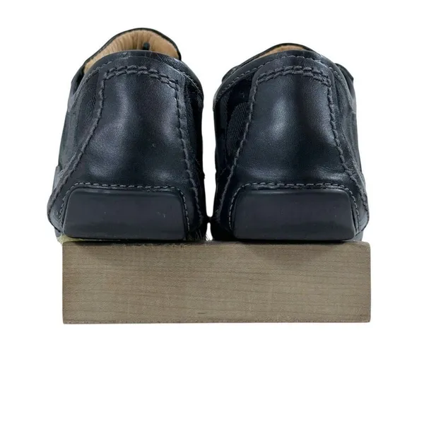 Coach Suee Black Monogram Canvas/Leather Lace-up Comfort Sneakers Size 6.5 - Image 7