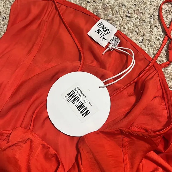 Princess Polly The Charm Red Mini Dress - Image 5