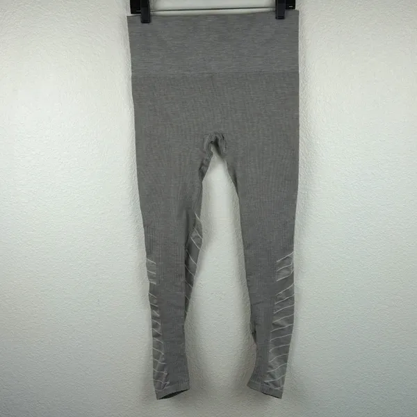 Blanqi Maternity Leggings Women Medium Gray Seamless Support Activewear - Image 7
