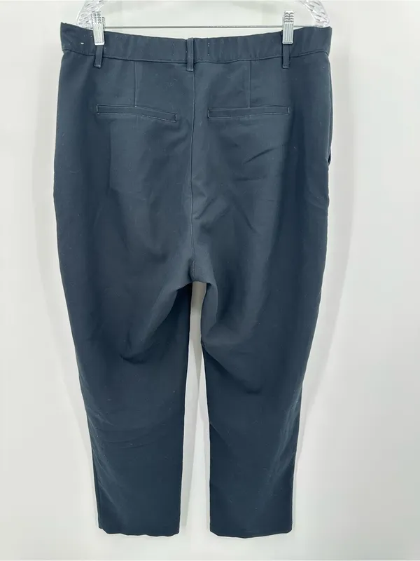 Abercrombie & Fitch Women's Black Tailored Wide-Leg Trouser Pants‎ Size Large - Image 2