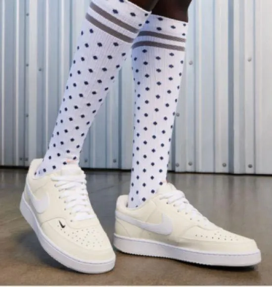 NEW IN BOX Women’s Nike Court Vision Lo NN low ~ white/pale-ivory-black ~ 10 - Image 12