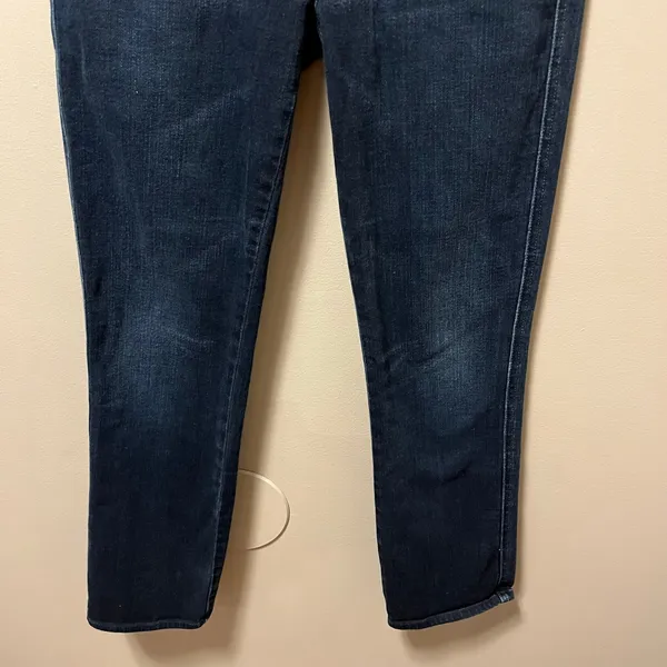 Mother The Rascal Cuff Meet Me at Midnight Jeans Women's 26 Dark‎ Wash Denim - Image 3