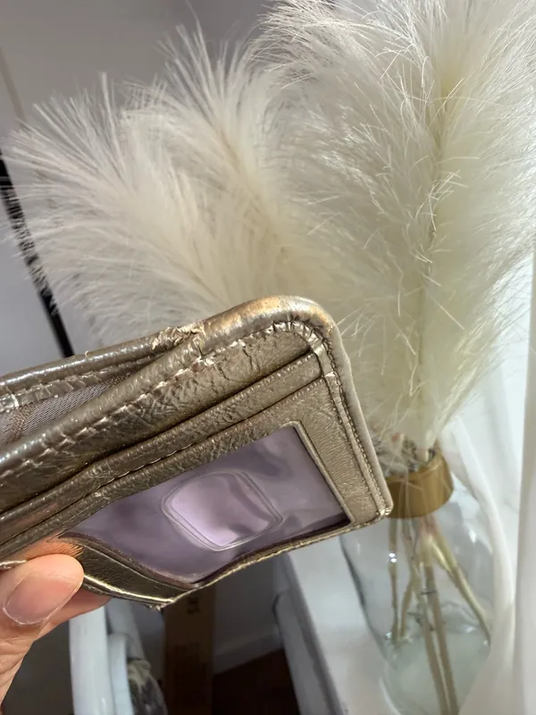 Vintage Coach Poppy Mini Skinny ID Card Case - Image 4