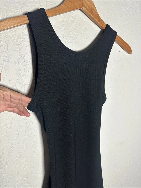 Superdown Revolve High Slit Criss Cross Maxi Dress Open Back Sexy Evening Event - Image 6