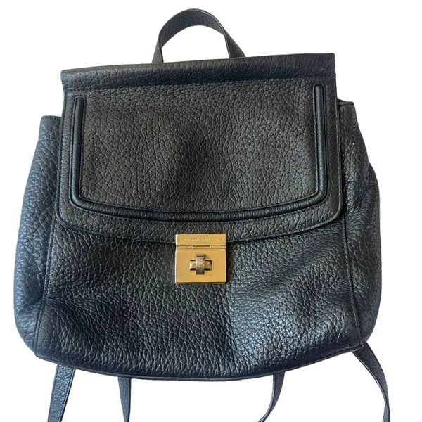 Kate Spade Jamison Everett Way Black Pebbled Leather Backpack - Image 2