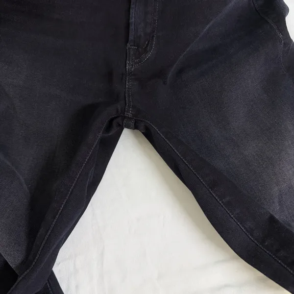 Mother Size-26 The Stunner‎ Two Step Fray Last Call Dark Blue Wash Denim Jeans - Image 6