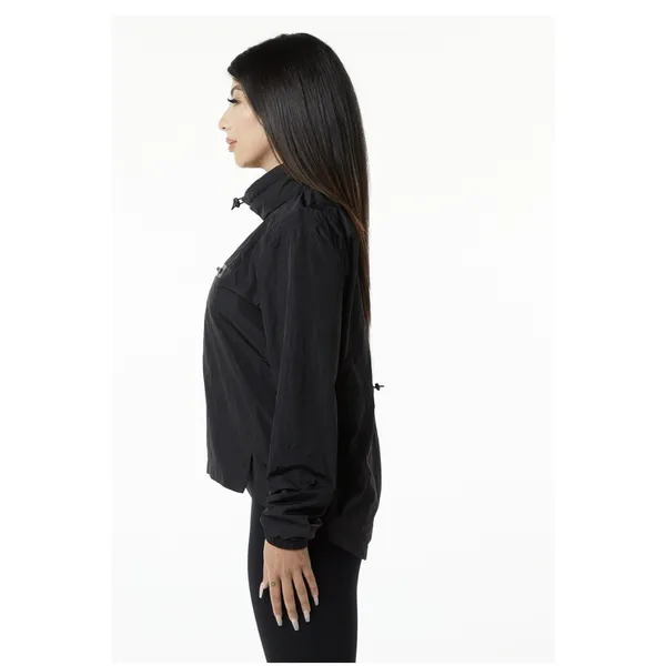 ALPHALETE Women’s Endure Performance Pullover Black Small Athletic Gym Jacket - Image 2