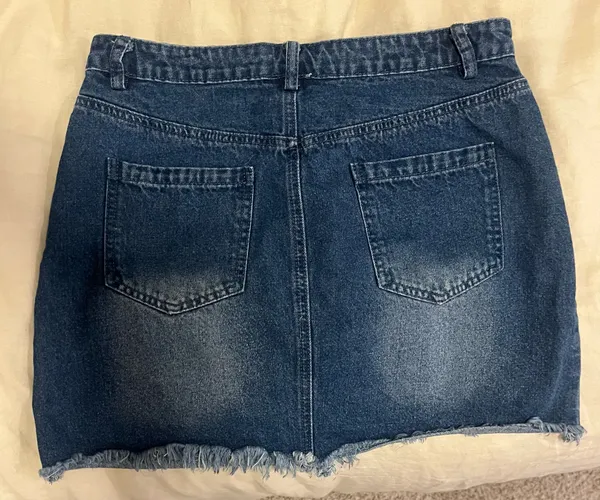 Denim Mini Skirt - Image 2