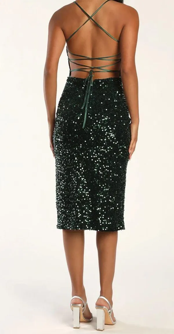 Lulus Sequin Dress - Image 2