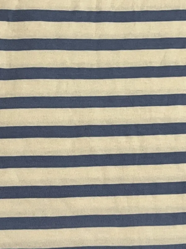 Womens medium petite GAP Blue/White Striped Pocket T-Shirt Dress-Casual Mini - Image 5