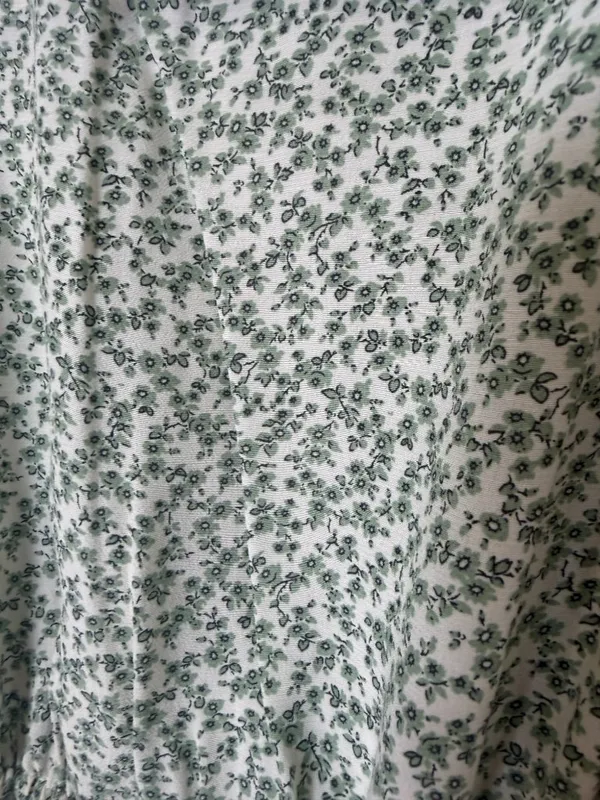 Rails Constantine Midi Dress In Green Garden Tie Details Size Small - Image 9