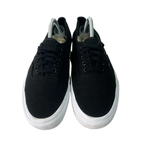 Vans Unisex Off the Wall Black Canvas Low Shoe Size 10.5 or 12 #324 - Image 2