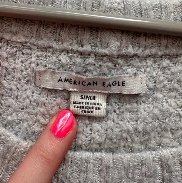 American Eagle Scoop Neck Sweater - Image 3