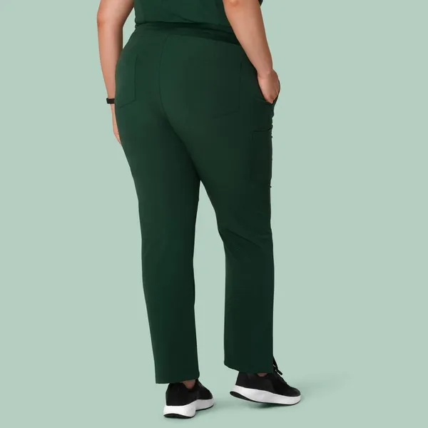 Mandala Scrubs 9 Pocket Cargo Pants Midnight Green Sz 2XL - Image 12