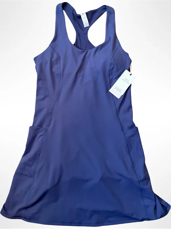 💙 90 Degree Slate Blue Athletic Tennis Dress – Size M – NWT 🎾 - Image 6