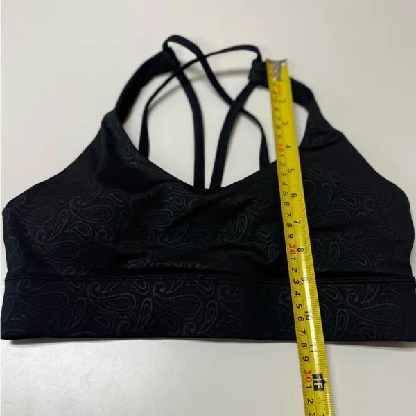 Zyia Active Bra with Strappy Back: Size Medium - Image 3