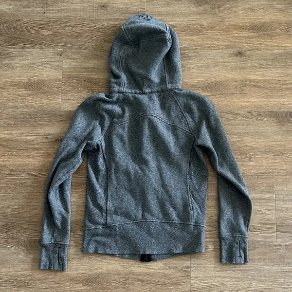 lululemon athletica Gray Full-Zip Hoodie - Image 2