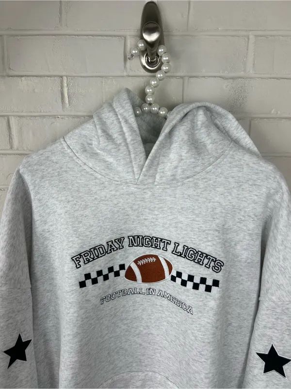 SunKissed Coconut Friday Night Lights Football Game Day Hoodie Size L - Image 2