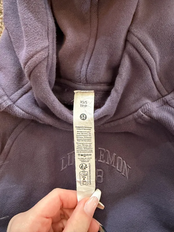 Lululemon Cropped Hoodie - Image 3