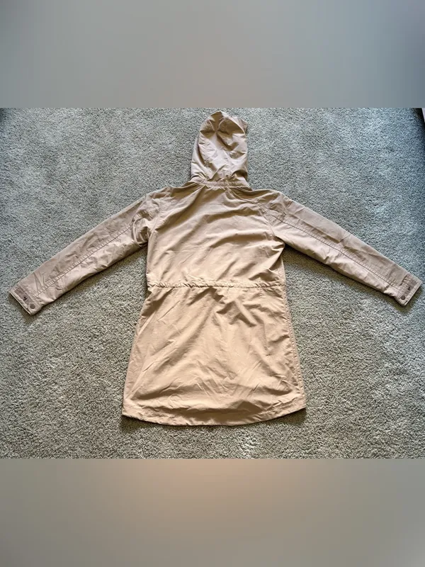 REI Co-op Zealand Field Jacket Womens L Hooded Beige Lightweight Outdoor - Image 9
