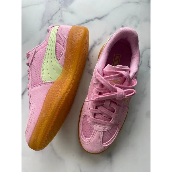 PUMA Palermo Moda Terrace Pink Shimmer-Apple Spritz Sneakers Size 8 - Image 3