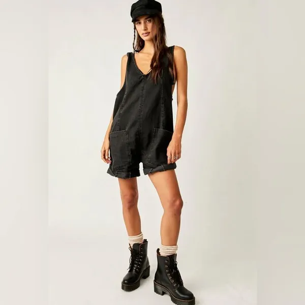 Free people High Roller Shortall romper - Image 2