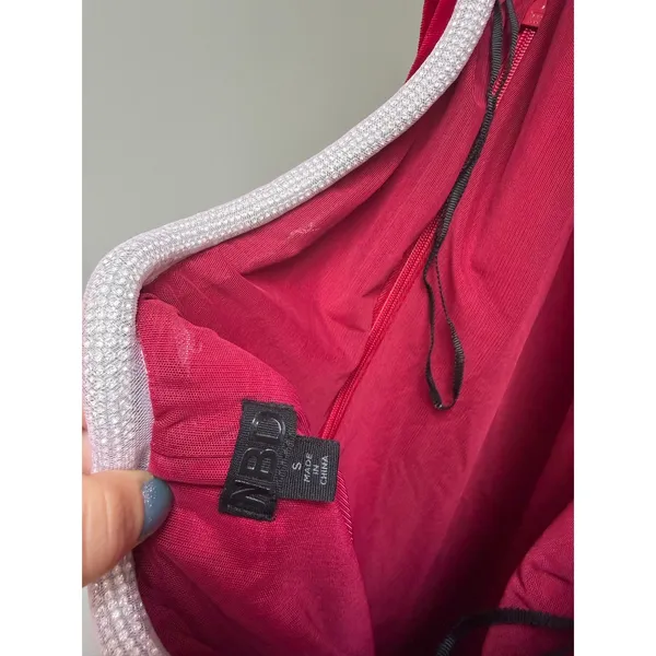 NBD Revolve Juna Maxi Dress in Deep Red Size Small - Image 7