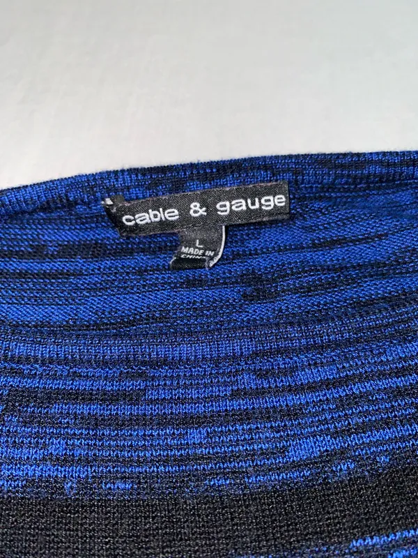 Sweater Blue Size L - Image 6