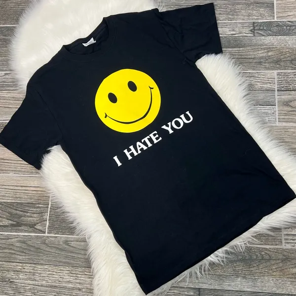 NWOT I Hate You 90s Grunge Tee Shirt - Image 2