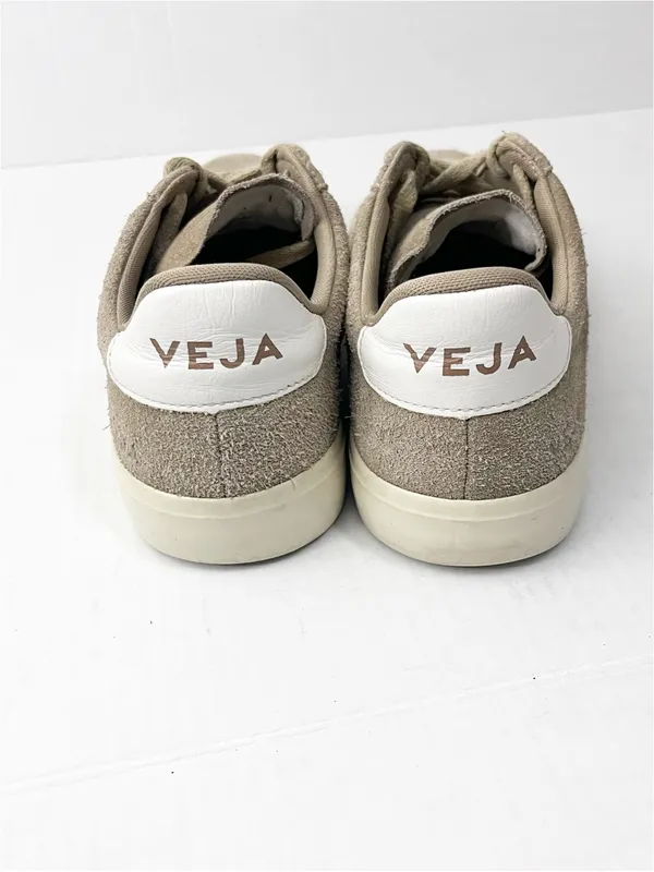 VEJA Campo Suede Tan Lace Up Low Top Sneakers Women’s Size 9.5 Casual Neutral - Image 8