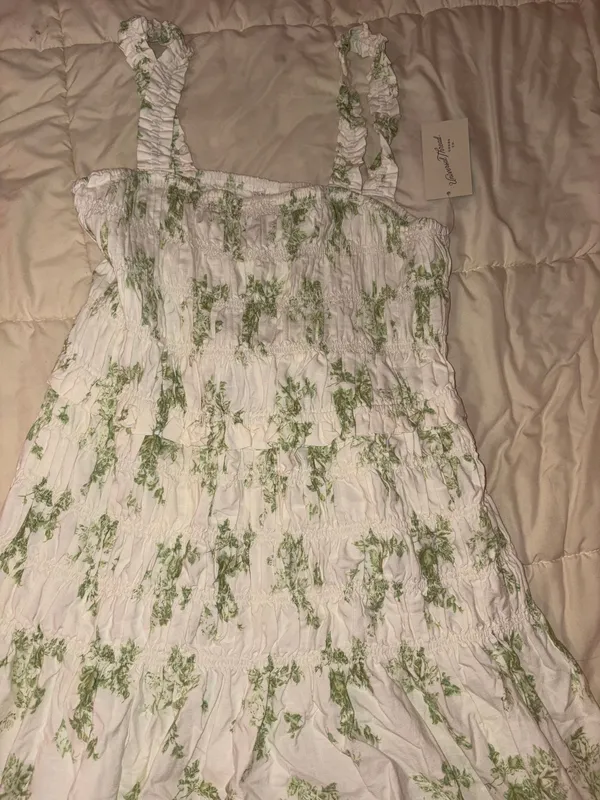 Green and white target dress Multiple Size XL - Image 3
