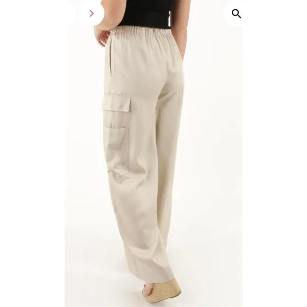 Z Supply Renegade Wide Leg‎ Cargo Pants NEW size Medium - Image 3