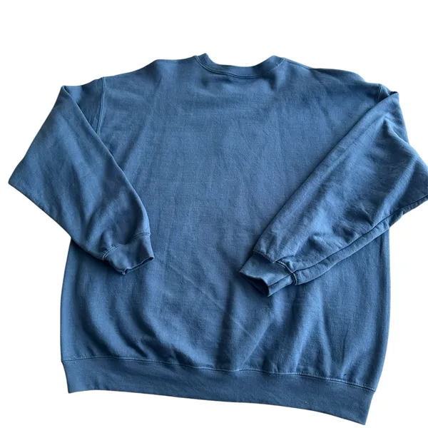 BABE‎ Women's Blue Crewneck Embroidered Sweatshirt XL NWOT - Image 5