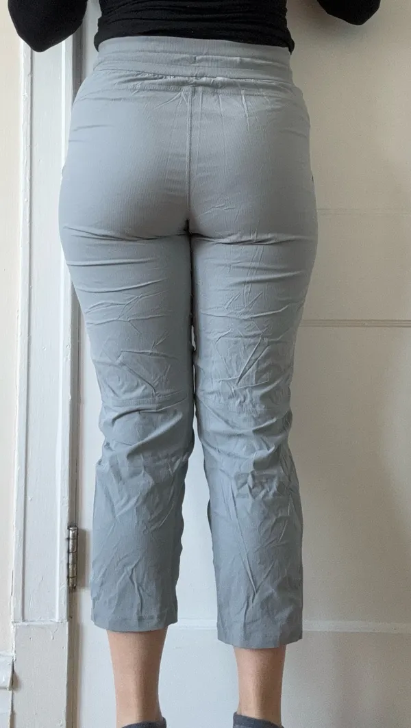 Lululemon Dance Studio Crop Grey Pants - Image 3