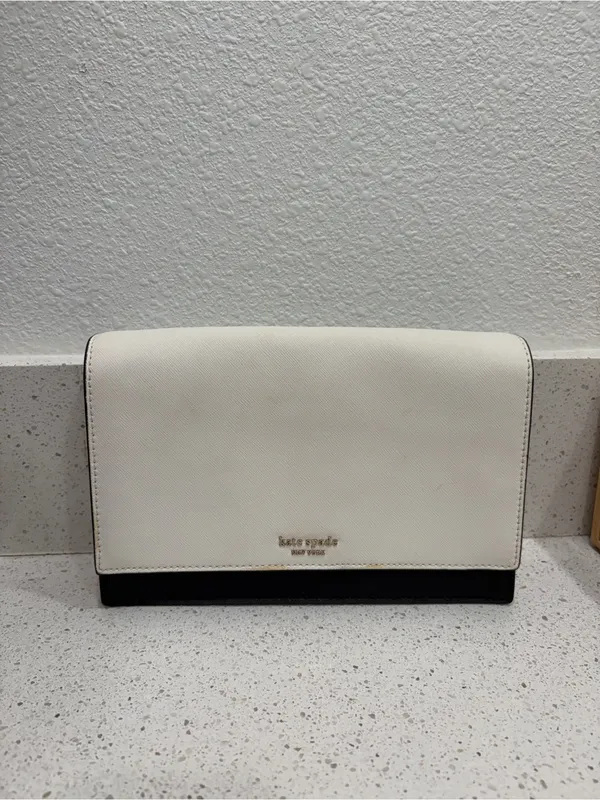 Kate Spade New York Fashionable Carson Tricolor Women's Crossbody, EUC ORG $279 - Image 4