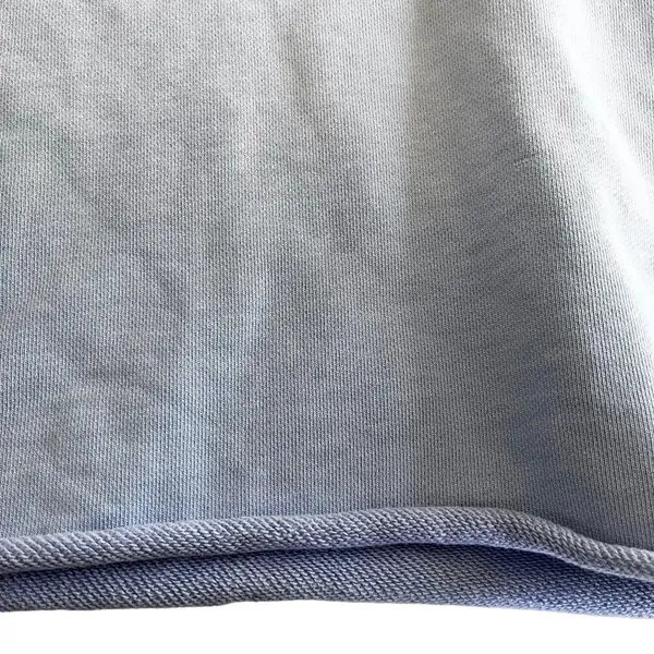 Madhappy Pullover Embroidered Logo Cropped Hoodie Light Blue Women's Size M - Image 5