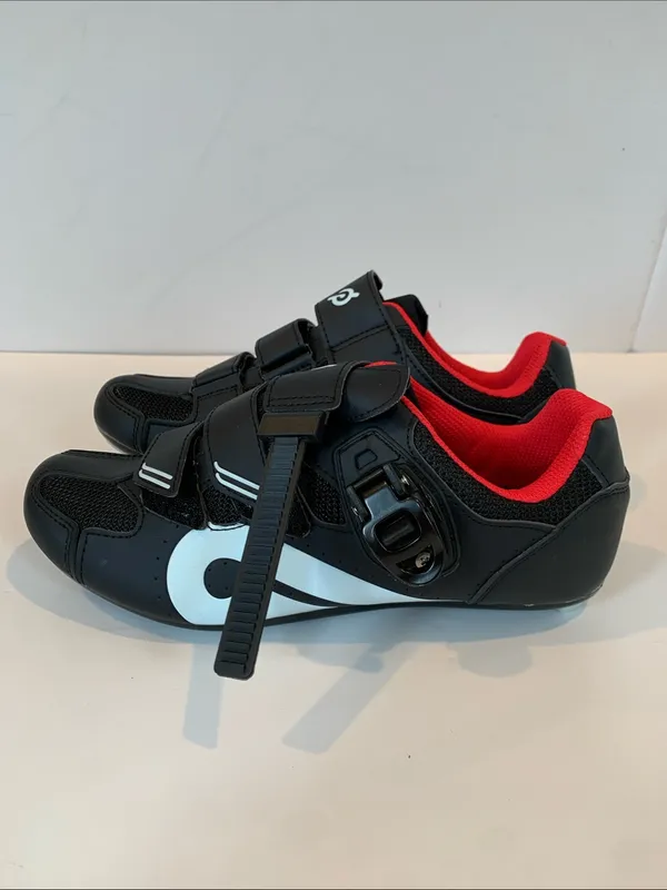 NEW Peloton Unisex Men’s Women’s Size 40 Black Cycling Shoes with Red Trim - Image 3