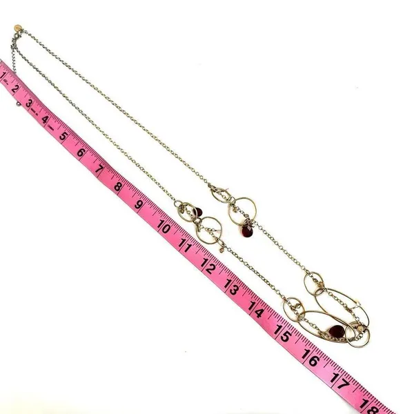 Guess long circle beaded long necklace - Image 7