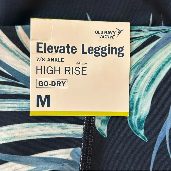 Old Navy Active Leggings Medium Yoga Workout Gym Loungewear - Image 4