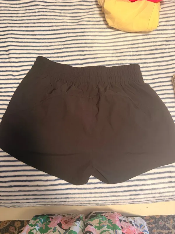 Women’s running shorts Brown Size L - Image 2